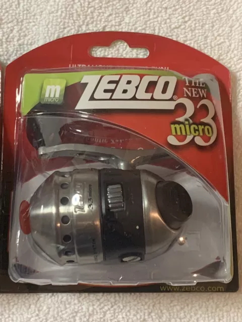 ZEBCO 33 MICRO 4.3:1 Spincast Reel Nip $18.95 - PicClick