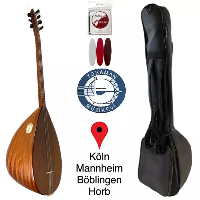 Profesional / Saz / Bağlama / Nuevo/Nuevo - Kısa Sap (cuello corto/cuello corto) (Maun)