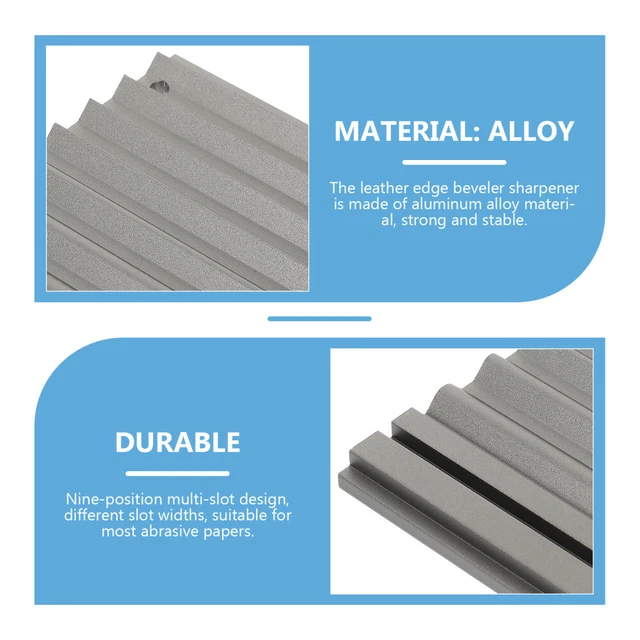 GRINDER SANDPAPER BEVELER Helper Tool for Sharpening Trimming £19.98