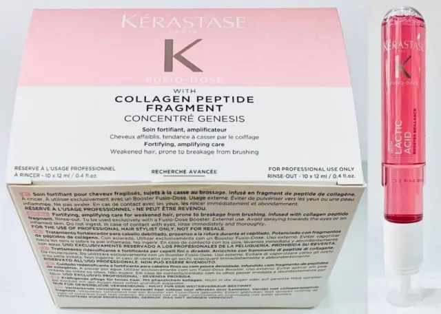 Concentre Genesis 10 X 12ML + Booster Brillance 120ML Kerastase