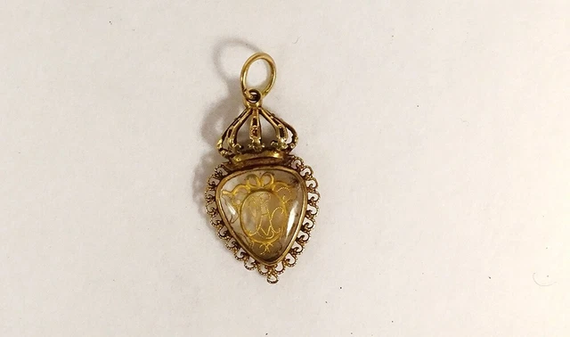 Pendentif Cœur En Or Blanc Massif 18 Carats Italien - 1.5x1 Cm, 1.73 Grammes