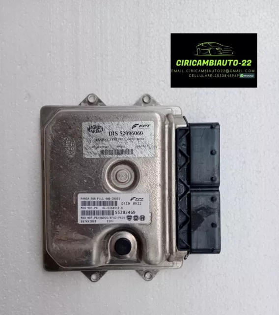 Centralina Motore Fiat Panda Cross 1.3 Euro 6 Codice 55283469 Originale