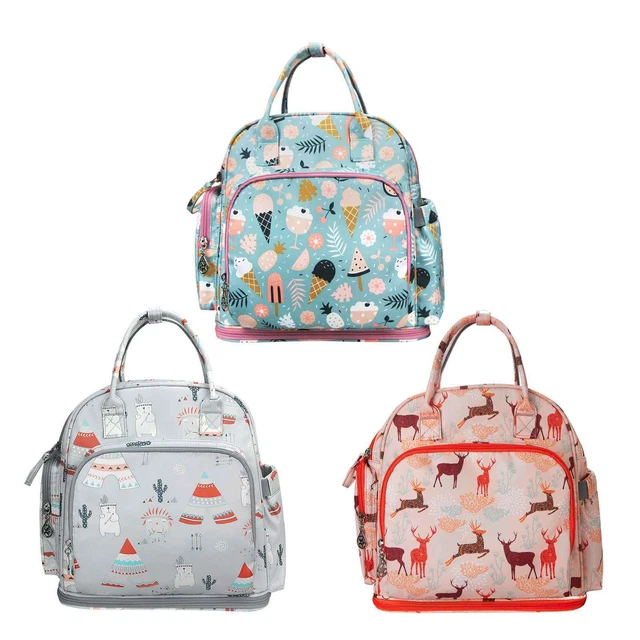 Diaper Bag for Baby Care Large Capacity Travel Backpack Multi-Function Nappy Bag