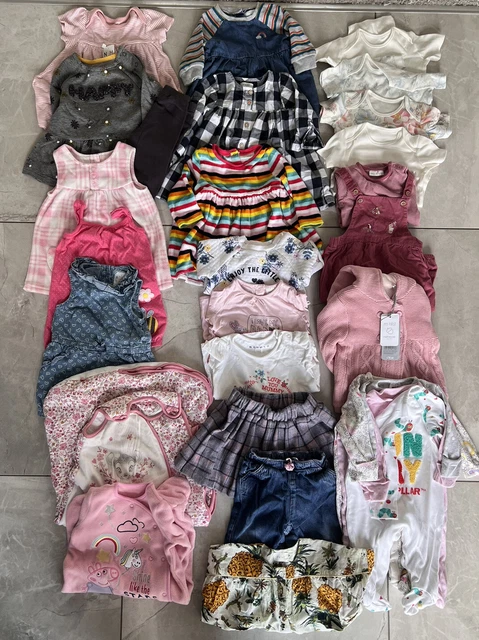 Baby Girls Clothing Bundle Size 3-9 month - 28 pcs Next, Nutmeg, George