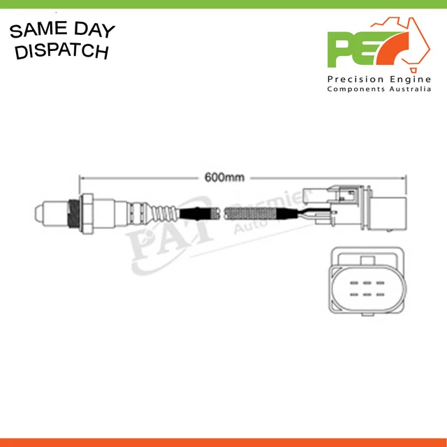 2X NEW * OEM * Pre-Cat Oxygen Sensor - LH & RH For Volkswagen ...