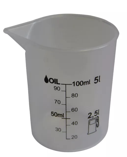 IWH Messbecher transparent Inhalt: 125 ml