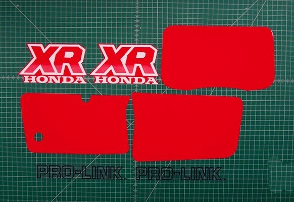 1997 Honda XR200R Replica OEM Tank Graphics - Elite Design Co