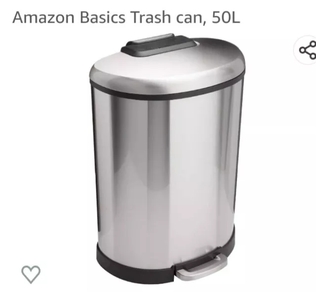 Amazon Cestino per pedali 50 litri