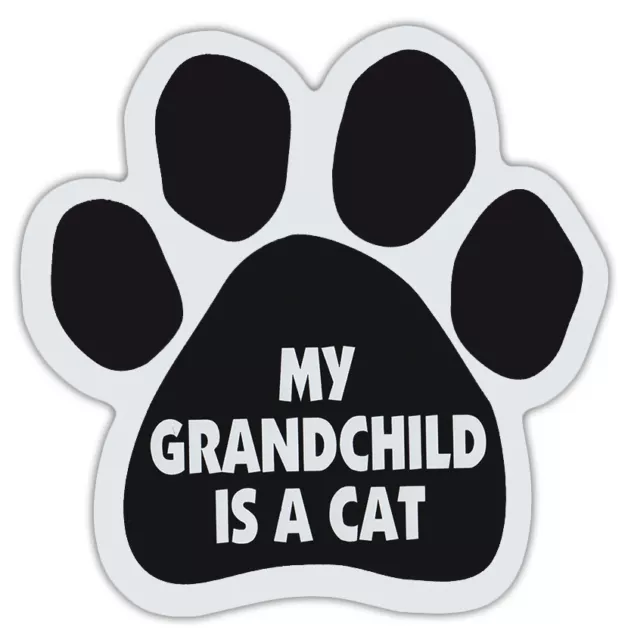 Cat Paw Shaped Magnets: MY GRANDCHILD IS A CAT | Cats, Gifts, Cars, Trucks