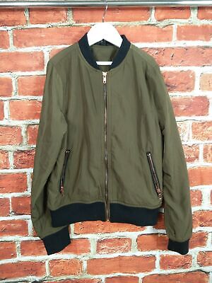 Girls Candy Couture Coat Kids Age 14 Years Khaki Green Bomber Jacket 164Cm