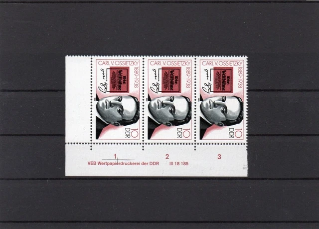 DDR 1989-Mi.-Nr.-3231 mit Druckvermerk postfrisch