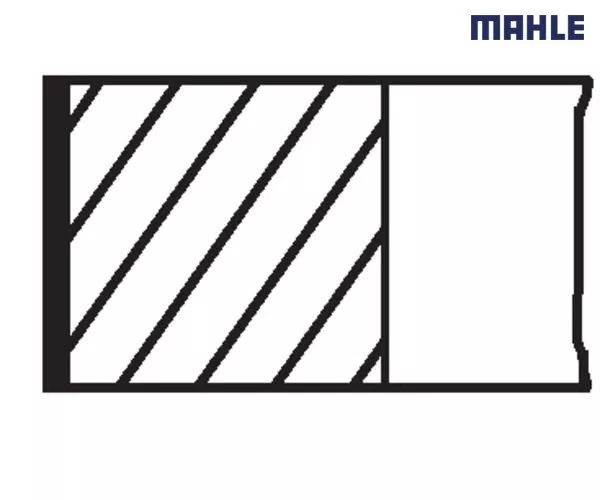 Piston ring set MAHLE 011RS101000N0 for Opel Astra H caravan