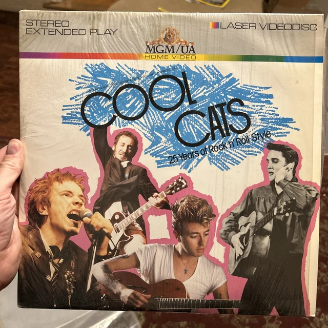 COOL CATS 25 Years Of Rock 'N' Roll Style (1984)VHS: MGM Bowie Sex