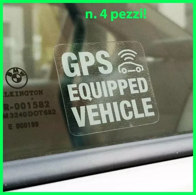 StickersLab GPS Anti-Theft Satellite Alarm Stickers To Prevent Theft Cars, Motor - Foto 10