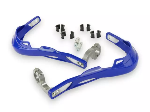 Handschützer blau Handprotektoren Evo Handguards Aluminium Integral