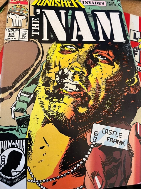 The Punisher Invades the Nam Part 3 of 3 Marvel Comic