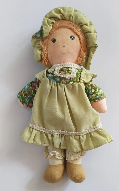 Vintage 1970's Holly Hobbie's friend Amy  9" Rag Doll Knickerbocker