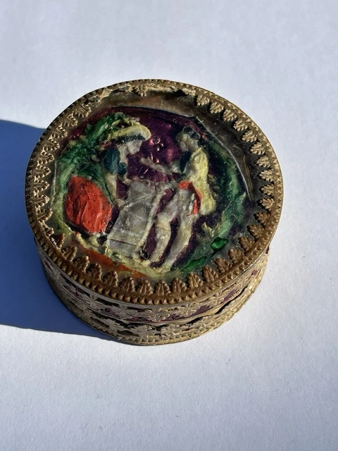 BEURRIER ANCIEN EN Verre Moulé Pressé - Poule Sur Son Nid EUR 25,00