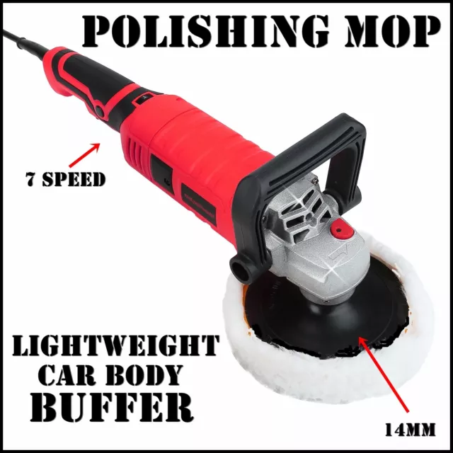 Car Polisher buffer polishing mop with heads sponges electric powered Motorbike