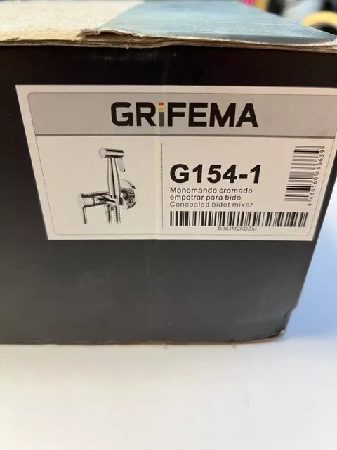 GRIFEMA G154-1 Irismar-Concealed Bidet Mixer Spray Set for Hot and