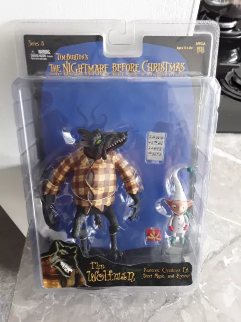 Neca Nightmare Before Christmas The Wolfman S3 New