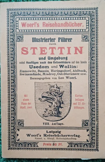 Woerl‘s Reisehandbücher - Stettin und Umgebung, 1908