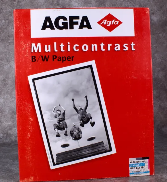 Agfa MCC111 Fiber Base Multi Contrast Photo Glossy Paper  16 x 20"