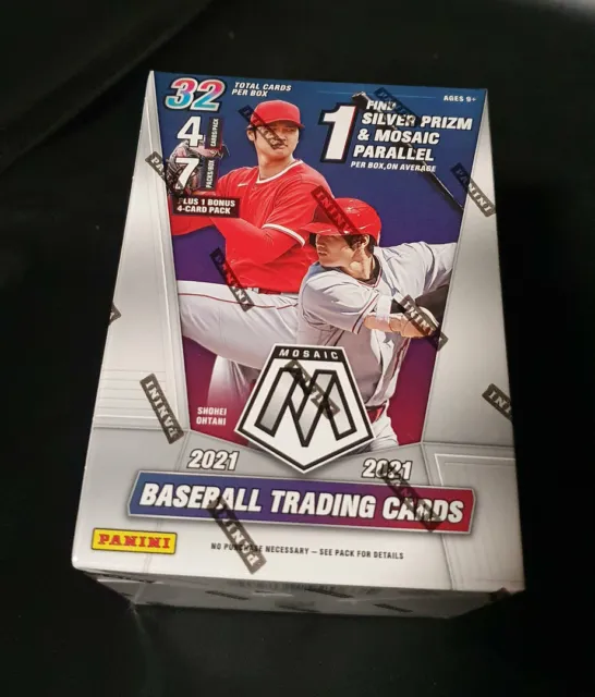 Panini Mosaic MLB 2021 Blaster Box Baseball Trading Cards