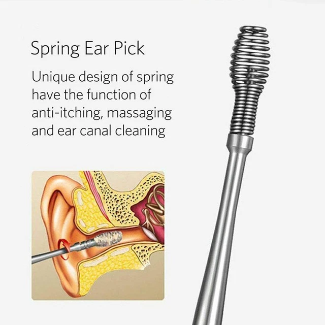 6 PCS Ear Cleaning Set Ear Pick Digging Wax Removal Tool for Effective Ear