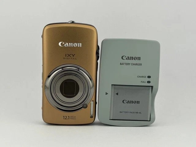 CANON IXY DIGITAL 930 IS Gold Compact Camera Tested Excellent