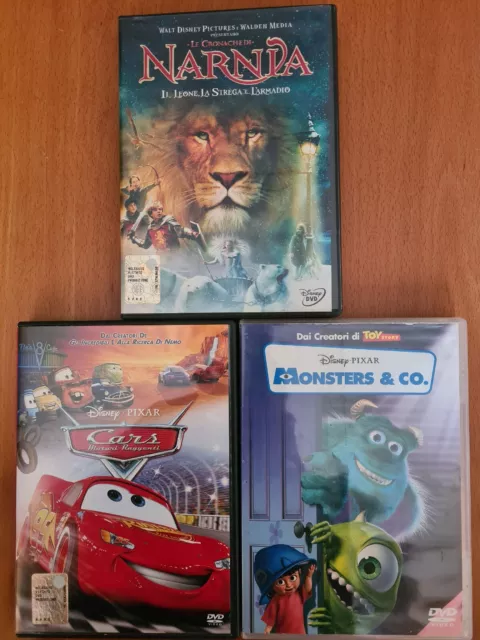 Cars Motori Ruggenti-Le Cronache Di Narnia-Monster & Co-Dvd Walt Disney