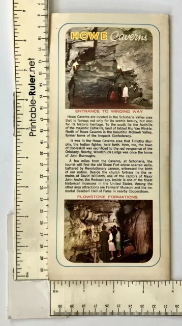 1960S SCHOHARIE NY Howe Caverns Cave Hotel Tourist Underground Travel ...