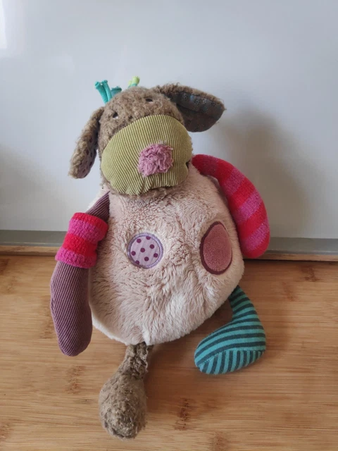 Peluche doudou musical chien Les jolis pas beaux Moulin Roty + cadeau