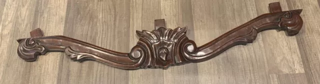 Vintage Ornate Wooden  Wall, Under Door,Under Window Panel 34 1/2"