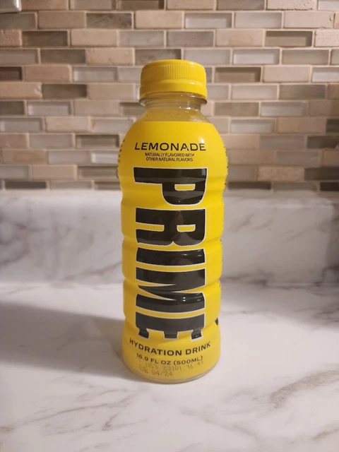 Prime Hydration Drink Lemonade 16.9 FL OZ (Limited Edition) NEW FLAVOR