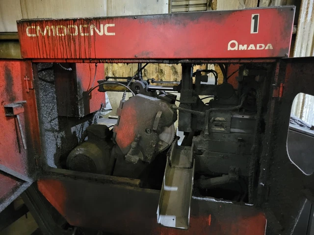 Amada CM 100 CNC, HS Carbide Circular saw, 4" Capacity, like Tsune and Nishijmax