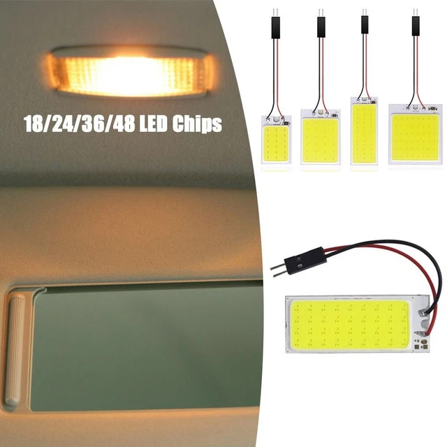 Kit 5 Luci LED Auto Bianco Freddo - Pannello 5050 9SMD, 12V, Con Adattatori T10/BA9S/Festone - Foto 7