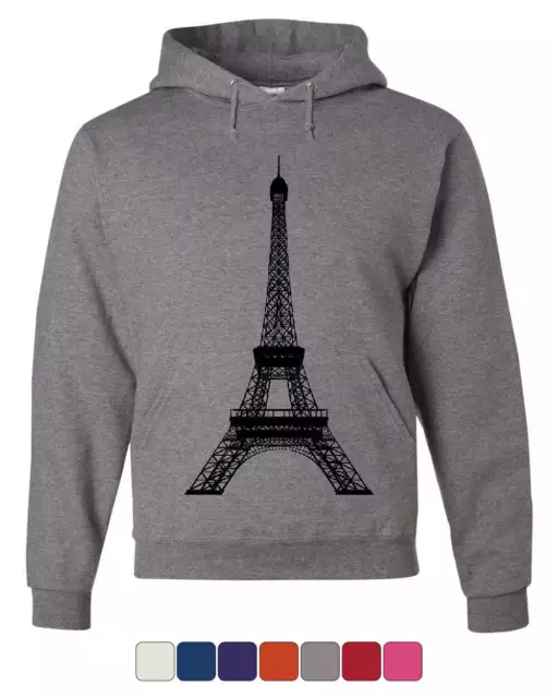 Eiffel Tower Hoodie Paris France Sightseeing Travel Europe Sweatshirt