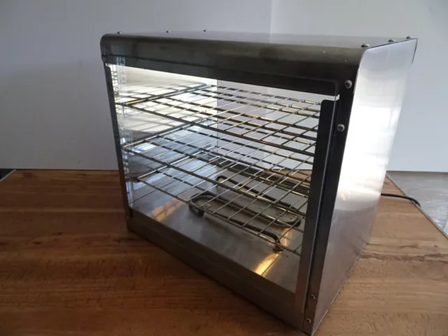 Commercial Stainless Steel Buffalo Countertop Heated Food Display