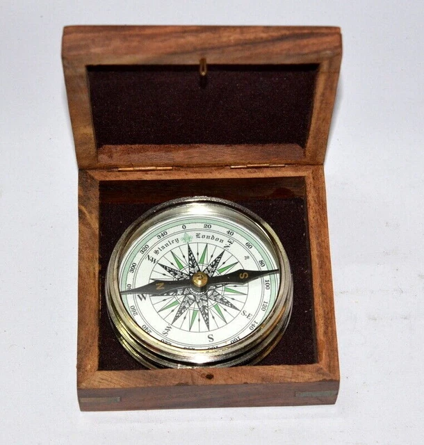 BUSSOLA NAUTICA BRUNTON Ottone Stanley London Bussola Con 186901383656 - Foto 5