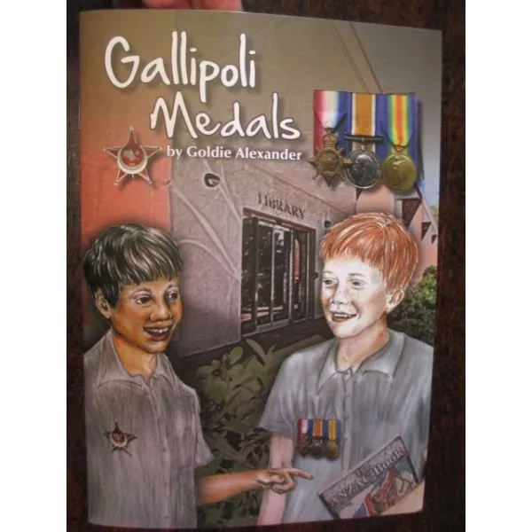 Gallipoli Medals Australian Anzac Day Education Childrens School Book WW1