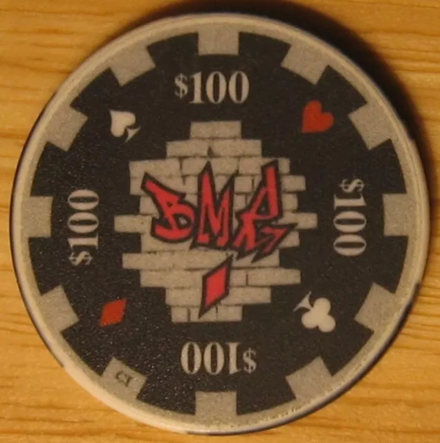 $100 Doc Reedy Casino Poker Chip