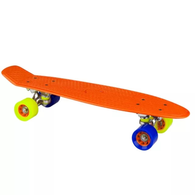 Skateboard Funboard Miniboard Penny Board Cruiser 22“ Deck - orange