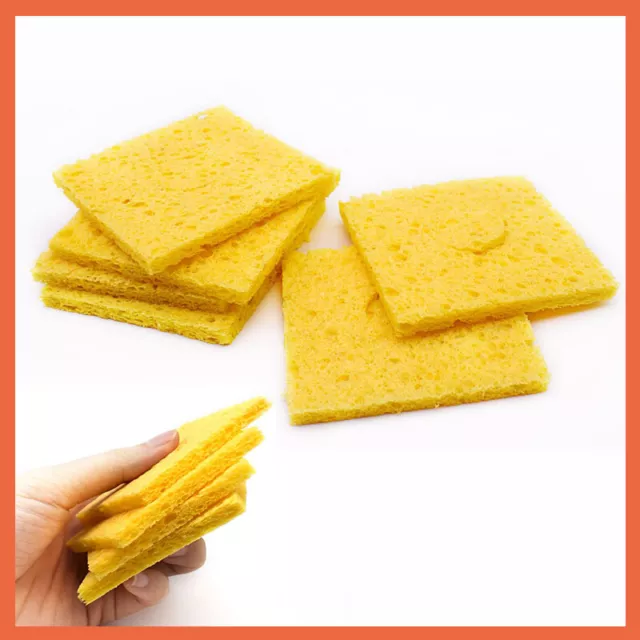 Piccoli cuscinetti per pulizia spugna ferro saldatura spugne flusso saldatura detergente residui