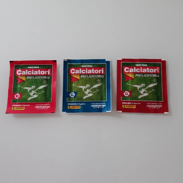 FIGURINE PANINI CALCIATORI 2022/2023 Bustine Reloaded 1^ + 2^ + 3