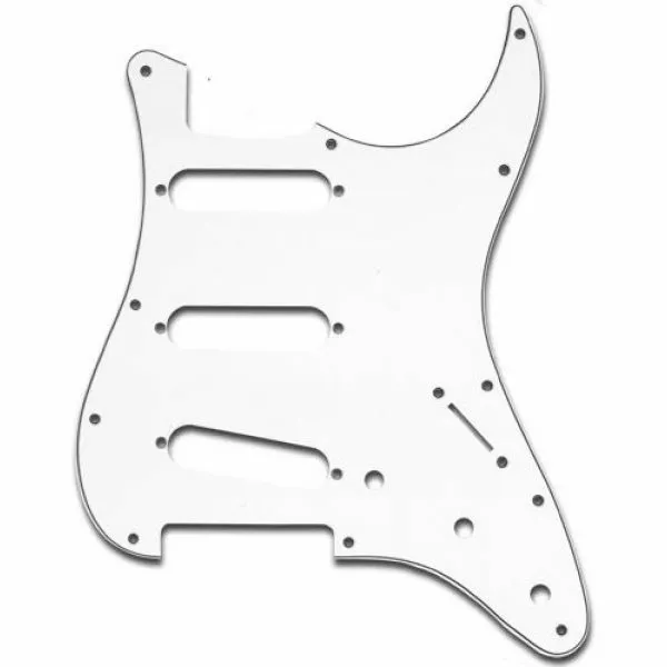 All Parts Battipenna Per Chitarra Elettrica Tipo Strato - Bianco - Pg-0552-035 A