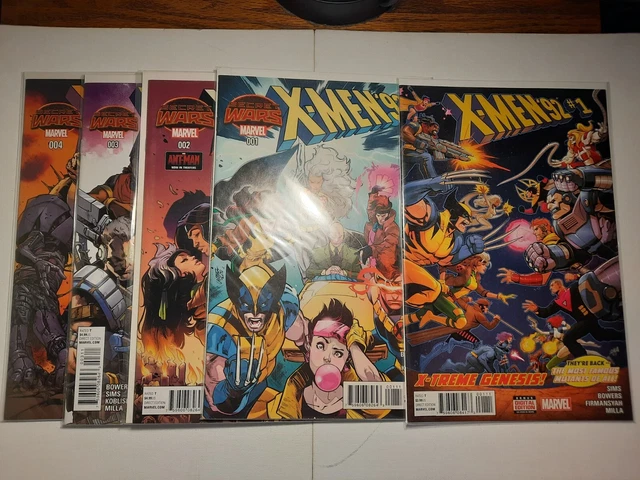 *Complete Set* - X-Men '92 #1-4 - 2015 - Vol 1  with X-Men 92 #1 Vol 2