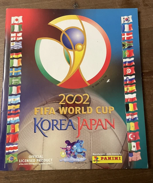 Panini Album FIFA World Cup 2002 KOREA JAPAN-con 81 figurine presenti!