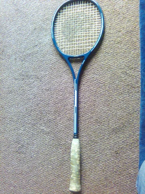 Vintage squash racket JAGUAR KITE PRO VGC with original cover