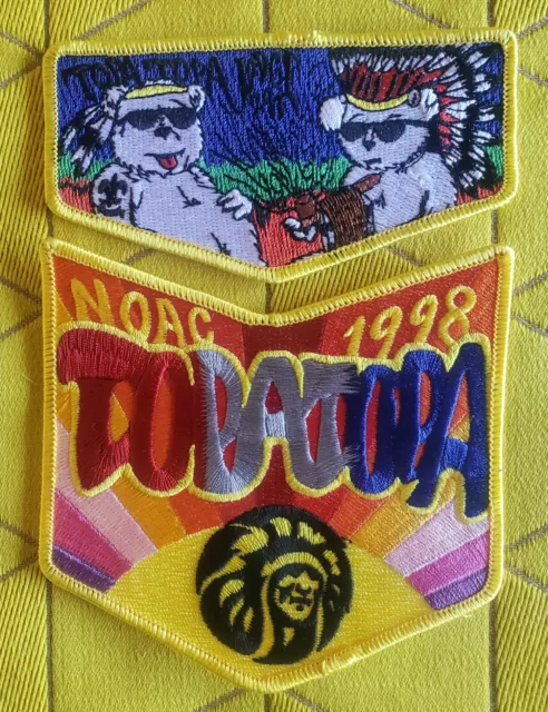 Vintage 1998 BSA NOAC POCKET & FLAP PATCH LODGE 291 TOPA TOPA Still New!